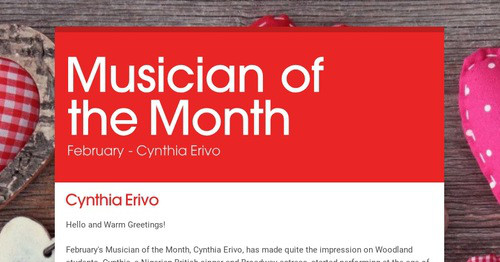 Musician of the Month