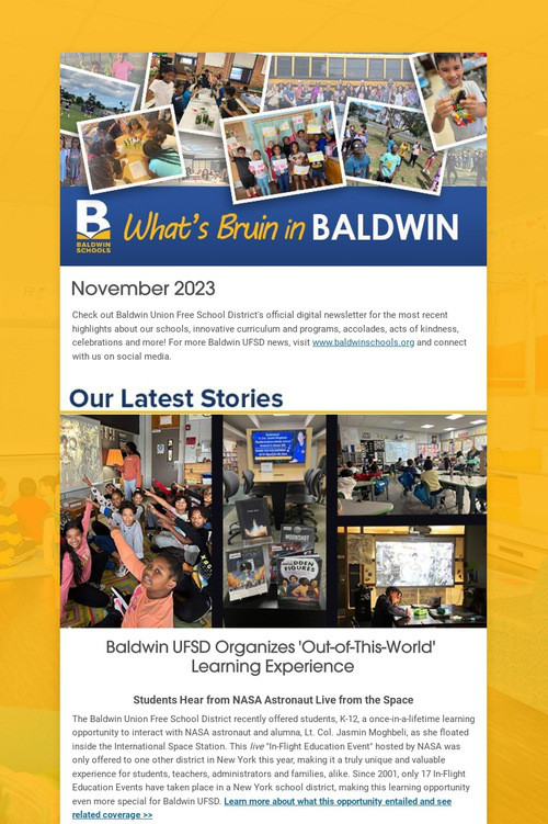 What's Bruin in Baldwin