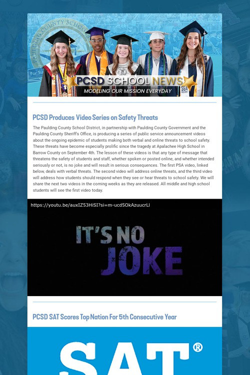 PCSD School News