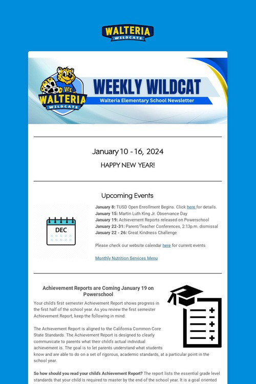 Weekly Wildcat