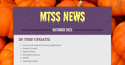 MTSS News