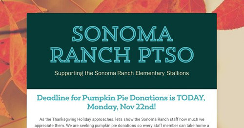 Sonoma Ranch PTSO