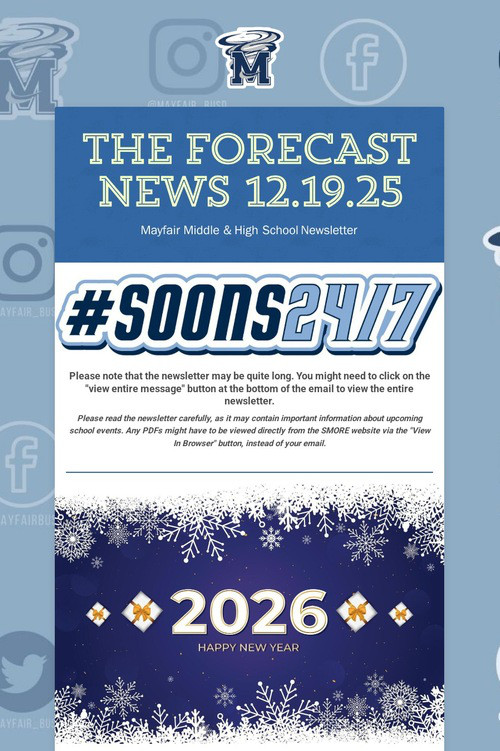 THE FORECAST News 12.19.25