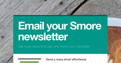 Email your Smore flyer