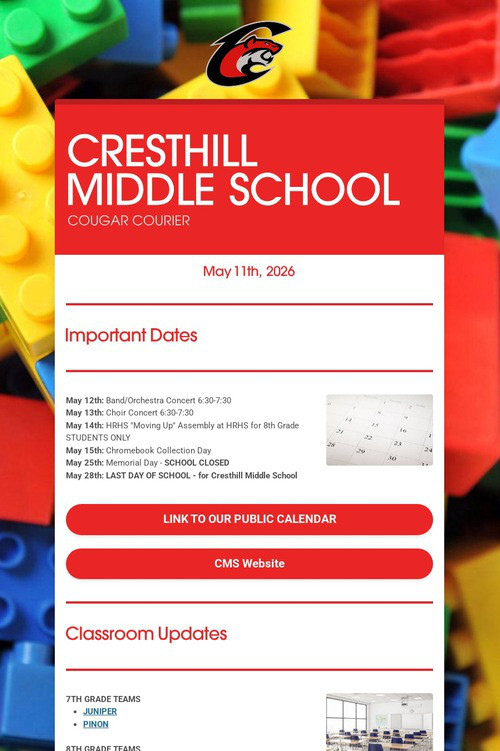 CRESTHILL MIDDLE SCHOOL