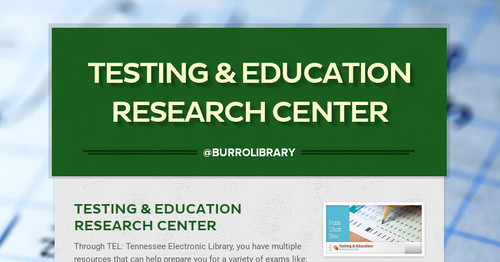 Testing & Education Research Center