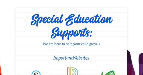 Special Education Supports: