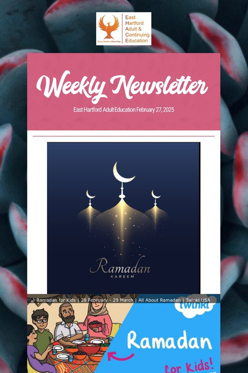Weekly Newsletter
