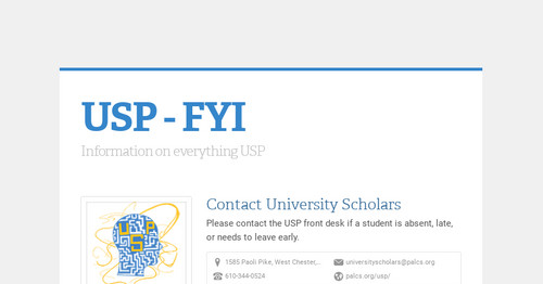 USP - FYI