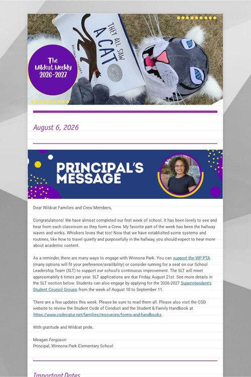 Wildcat Weekly
