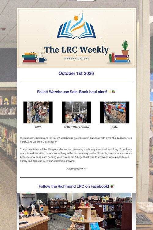 LRC Weekly Update