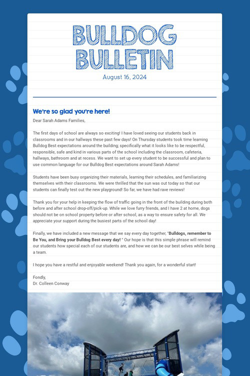 BULLDOG BULLETIN