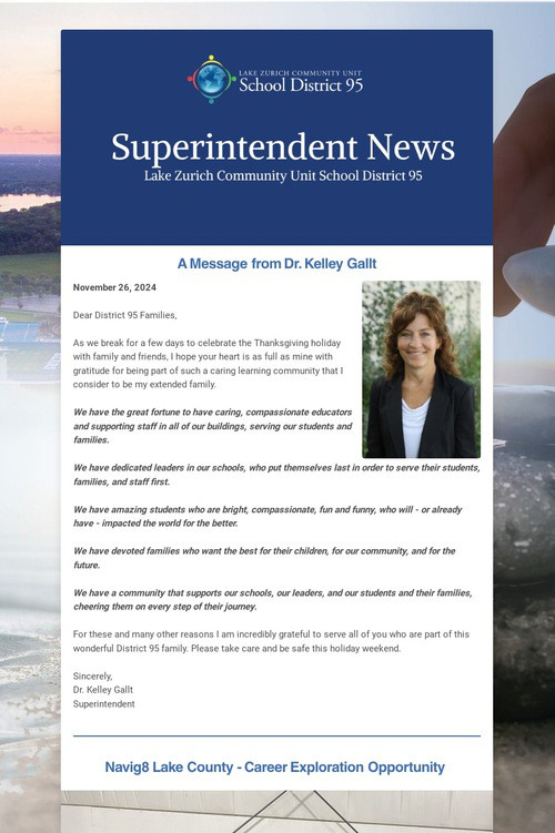 Superintendent News