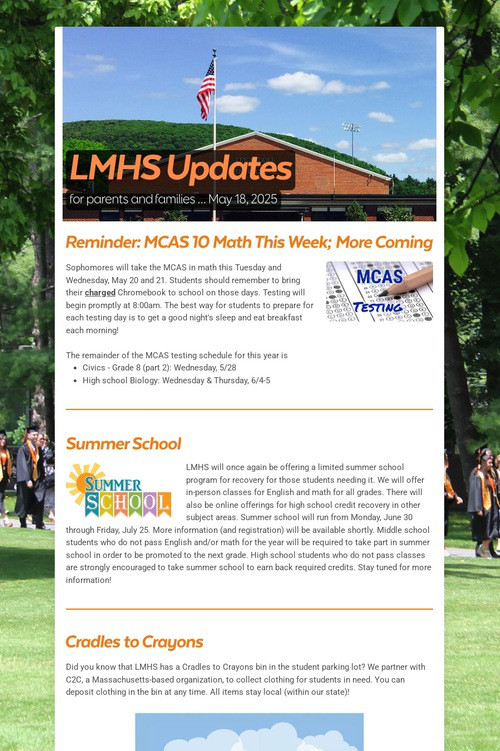 LMHS Updates