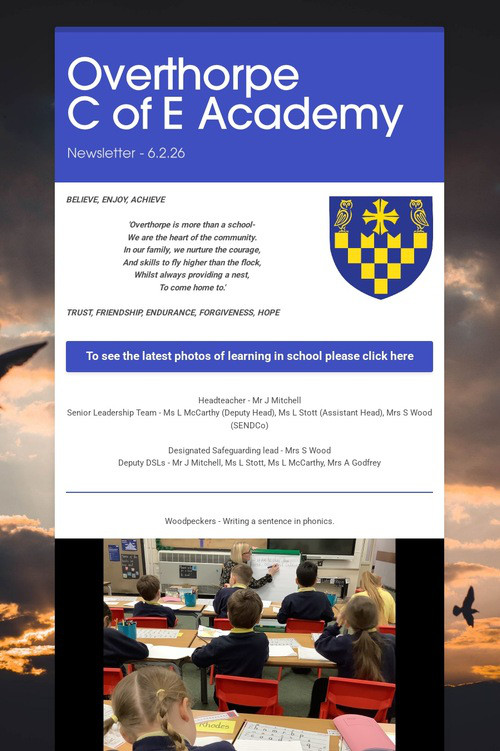 Overthorpe       C of E Academy