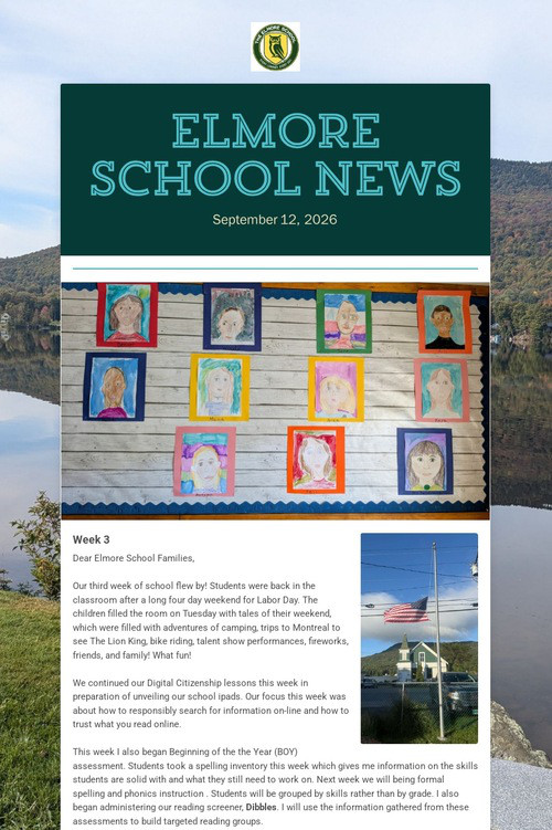 ELMORE School News