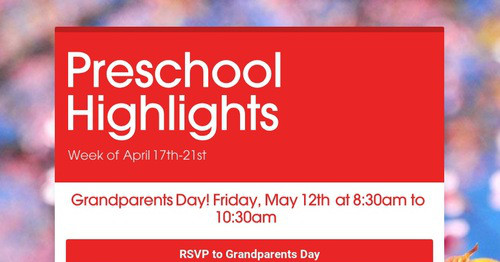 Preschool Highlights