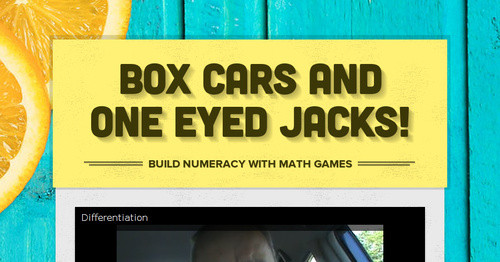 Box Cars and One Eyed Jacks!