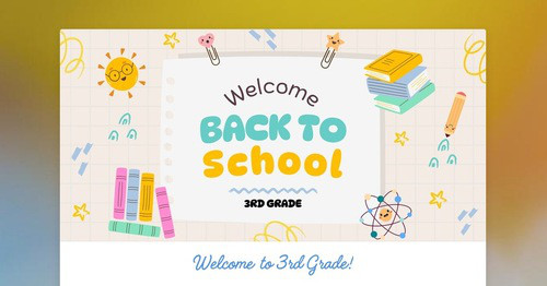 Third Grade Weekly Update