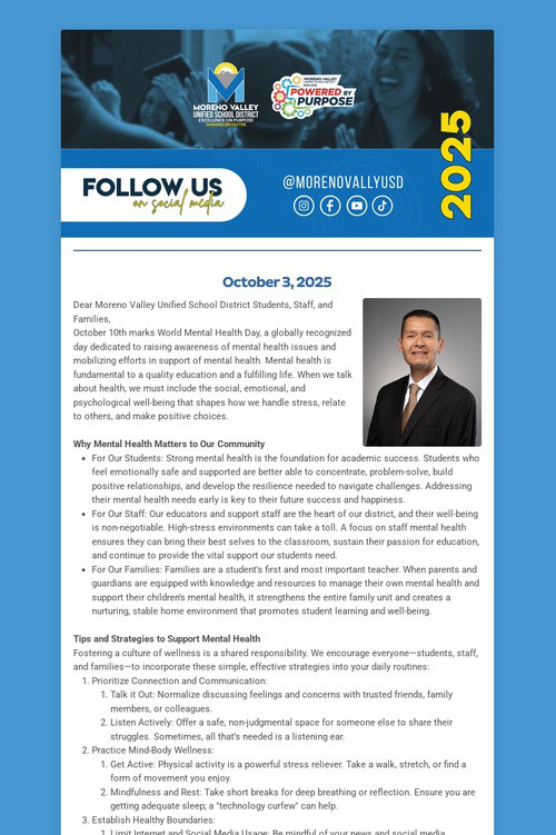 Weekly Update: October 3, 2025