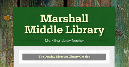 Marshall Middle Library