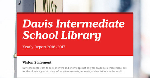 Davis Intermediate School Library
