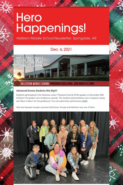 Hero Happenings!