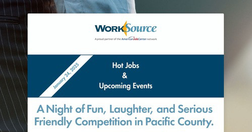 1/24/25 Hot Jobs & Upcoming Events