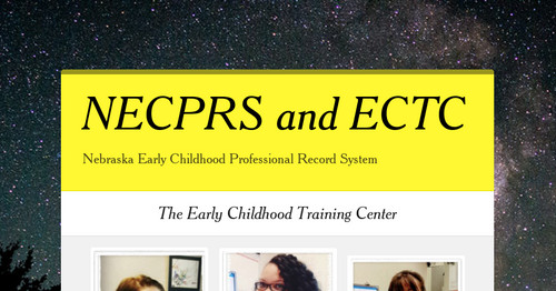NECPRS and ECTC