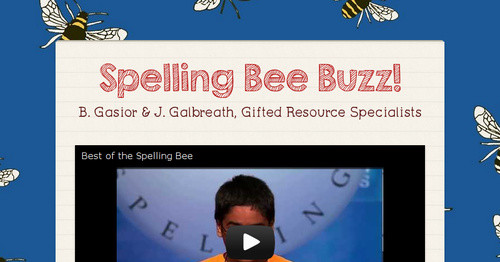 Spelling Bee Buzz!