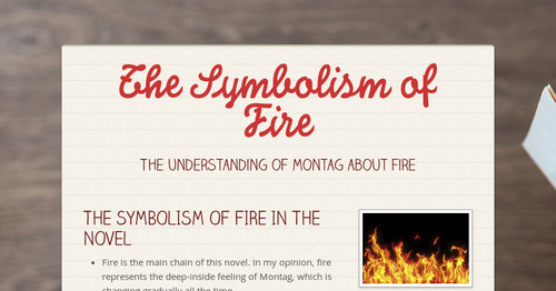 The Symbolism of Fire
