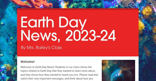 Earth Day News, 2023-24