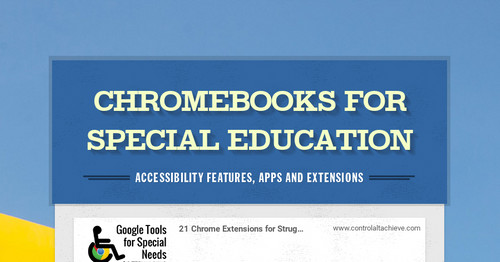 Chromebooks For Special Education