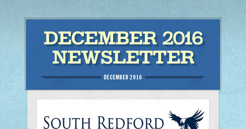December 2016 Newsletter