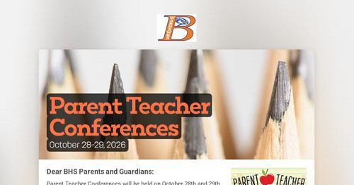 Parent Teacher Conferences