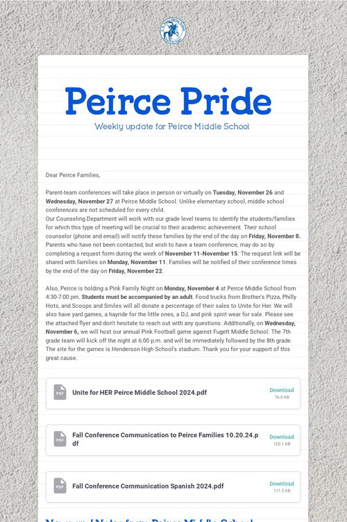 Peirce Pride