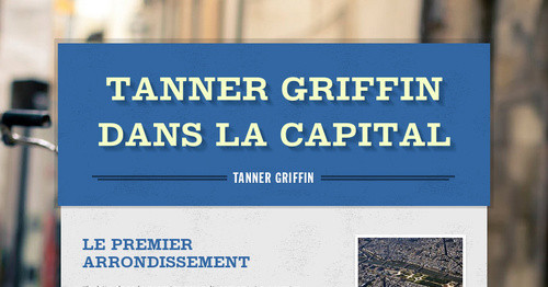 Tanner Griffin Dans le Capital