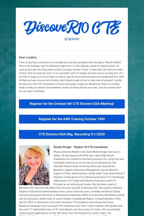 DiscoveR10 CTE