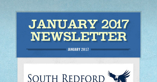 January 2017 Newsletter