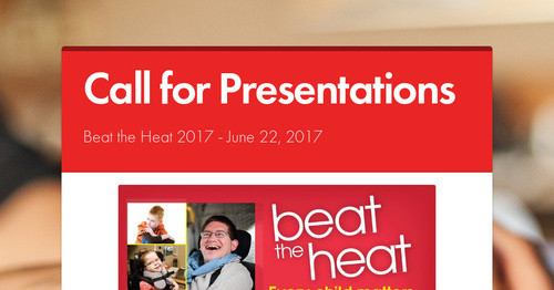 Call for Presentations