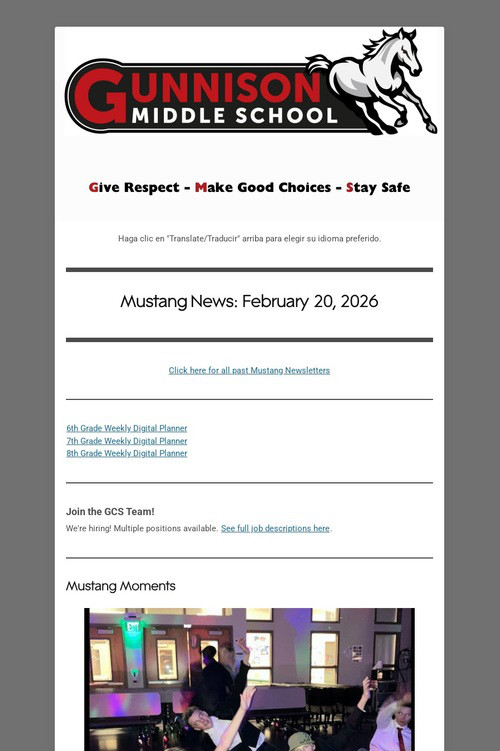 Mustang News - February 20, 2026