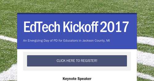 EdTech Kickoff 2017