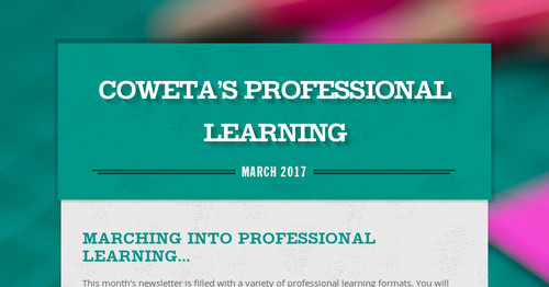Coweta's Professional Learning