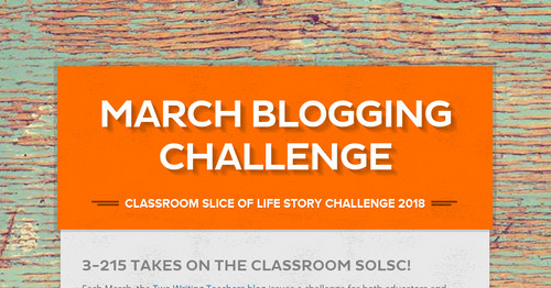 March Blogging Challenge