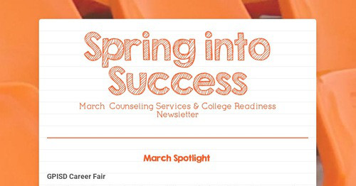 Spring into Success
