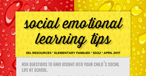 social emotional learning tips