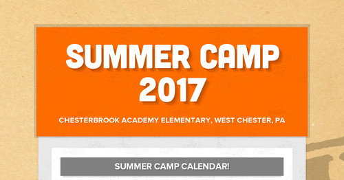 Summer Camp 2017