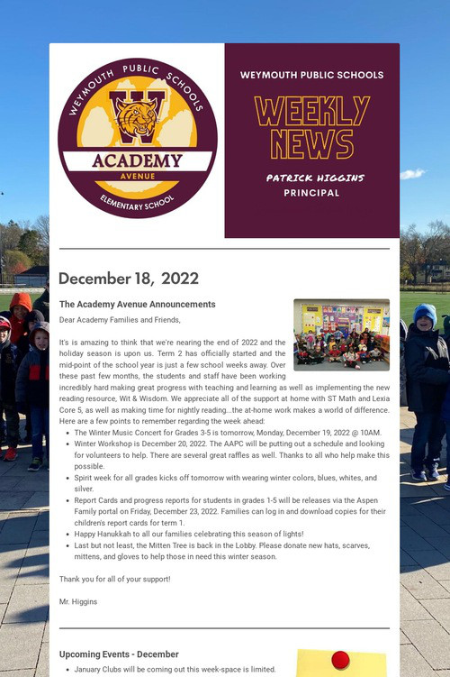 Academy Avenue Elementary School