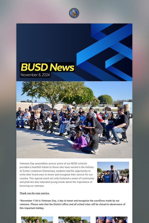 BUSD News