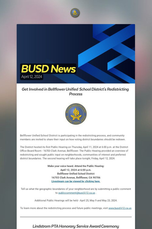 BUSD News